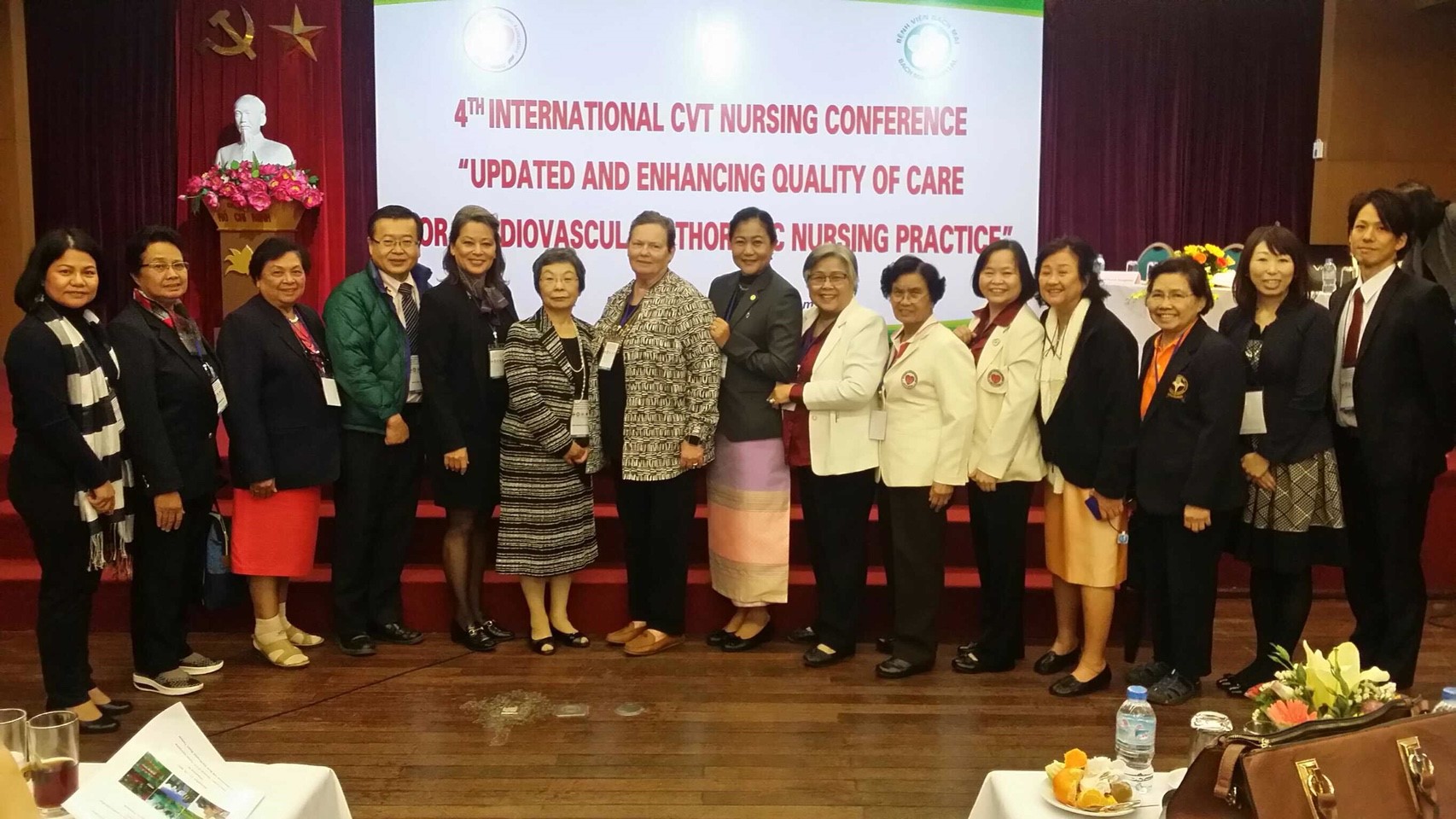 สมาคมพยาบาลโรคหัวใจและทรวงอก(แห่งประเทศไทย) (Thai Cardiovascular - Thoracic Nurses Association) จัดประชุมนานาชาติ ณ ประเทศเวียดนาม